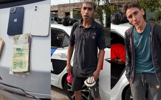 Cayeron tres ladrones tras un violento robo a una casa en Pocito
