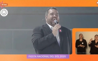 Barassi sorprendió con su humor en el Velódromo: “Qué lindo el viento que coshe”