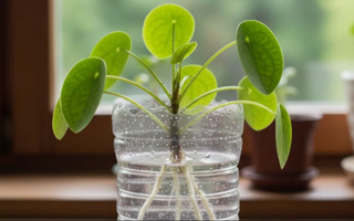 Cómo cultiva una planta popular por atraer prosperidad en una botella