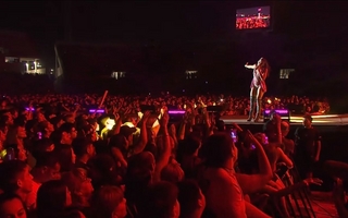 A pesar del Zonda, la Fiesta Nacional del Sol vivió su noche cuartetera