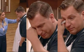 Masterchef: Maxi López se quebró al aire y Wanda Nara lo contuvo en el estudio