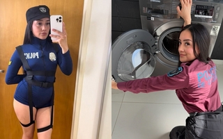 Tras ser suspendida, la expolicía "tiktokera" vende contenido en OnlyFans