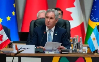 Argentina no apoyó el texto final del G20