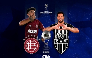 Lanús y Atlético Mineiro juegan la final de la Sudamericana