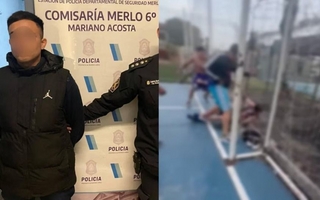 Se entregó el tercer acusado de patear en la cara a un adolescente en una cancha