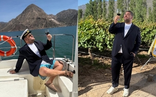 Darío Barassi cerró su visita a San Juan con un emotivo mensaje: “Te amo fuerte”