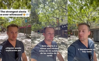 Un viajero de 125 países se topa con su mayor sorpresa: la siesta en San Juan