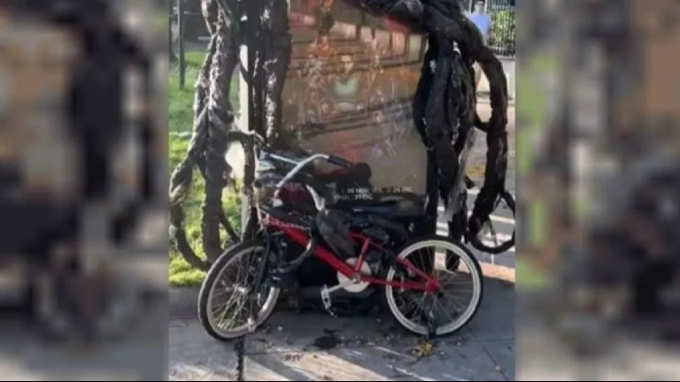 Robaron la bici de la promoción de Stranger Things en Argentina Robaron la bici de la promoción de Stranger Things en Argentina