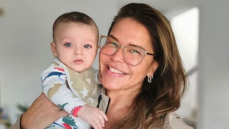 El bochorno de Nazarena Vélez en el cine con su nieto Salvador El bochorno de Nazarena Vélez en el cine con su nieto Salvador