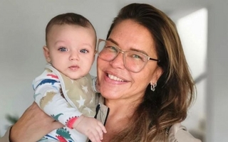 El bochorno de Nazarena Vélez en el cine con su nieto Salvador