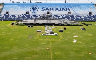 Sorprende el estado del césped del Bicentenario tras la FNS 2025