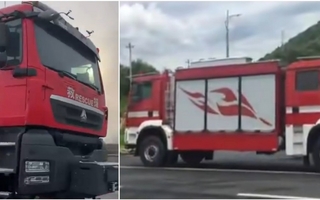 China revoluciona el combate de incendios con camiones bidireccionales