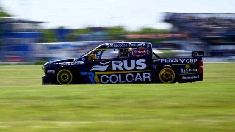 Tobías Martínez terminó sexto en el TC Pick Up en La Plata