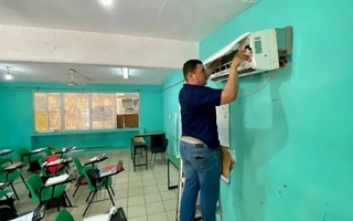 Comprarán 600 aires acondicionados para instalar en las escuelas de San Juan