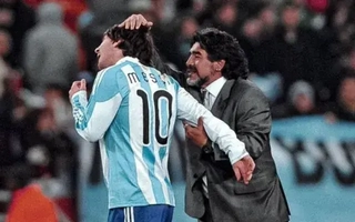 Messi homenajeó a Maradona a cinco años de su fallecimiento con una emotiva foto