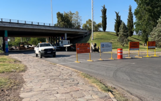 Corte total en avenida Paula Albarracín por obras sanitarias