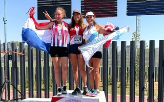 La sanjuanina Adriana Quiroga subió al podio en el Sudamericano en Chile