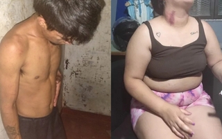 Sanjuanino golpeó con brutalidad a su pareja, escapó con su hijo y quedó detenido