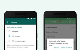 Configura WhatsApp para bloquear grupos no deseados