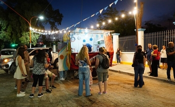 Puesteros celebraron la inauguración del primer polo gastronómico en Rawson 