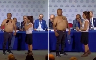 Escándalo por una exposición antivacunas con “demostración magnética”