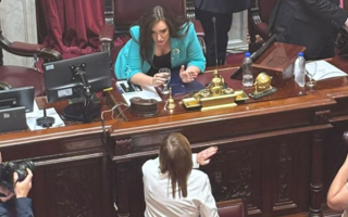 Tensiones en LLA: Bullrich y Villarruel tuvieron un desencuentro en el Senado 