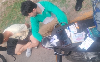 En un operativo cayó con 22 envoltorios de cocaína 