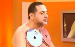 Papelón antivacuna en el Congreso: el "hombre imán" era un viejo personaje de TV