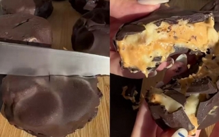 Alfajores helados de banana split: receta viral para hacer con cuatro ingredientes