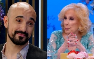 La bronca de Abel Pintos cuando Mirtha Legrand le preguntó cuánto gana