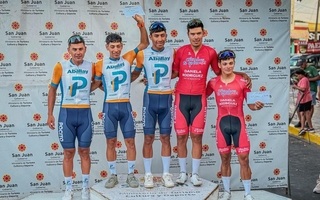 Rodrigo Díaz, del equipo de Pocito, ganó la Doble Chepes