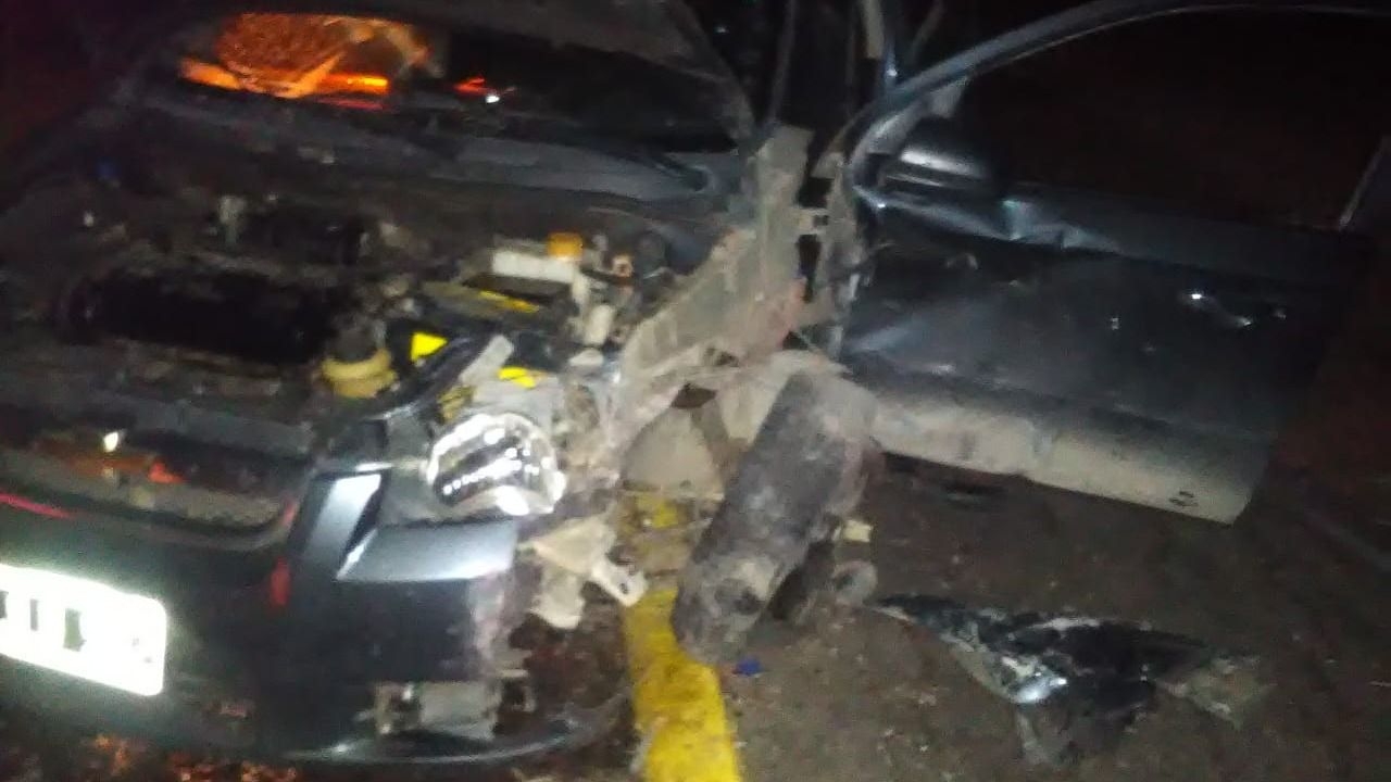 Se salvaron de milagro tras chocar de frente en una ruta