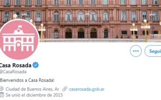 La cuenta oficial de la Casa Rosada se despidió de Twitter con mensajes reflexivos