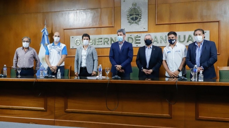 Presentación de la histórica fecha de Turismo Carretera y Turismo Nacional en San Juan