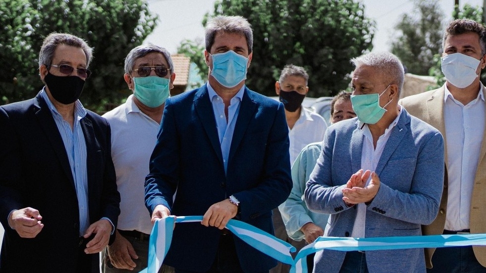 25 de Mayo: inauguraron un polideportivo y mejoras para la red de agua 