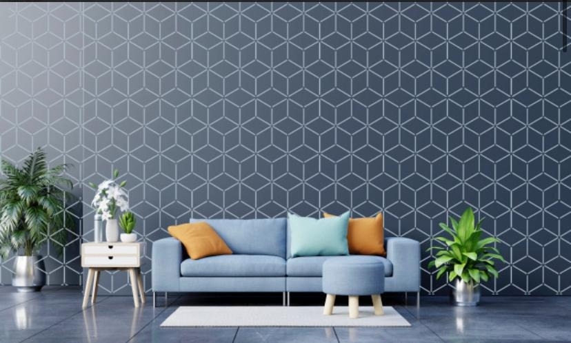 Transformación total de un ambiente con pintura y stencil