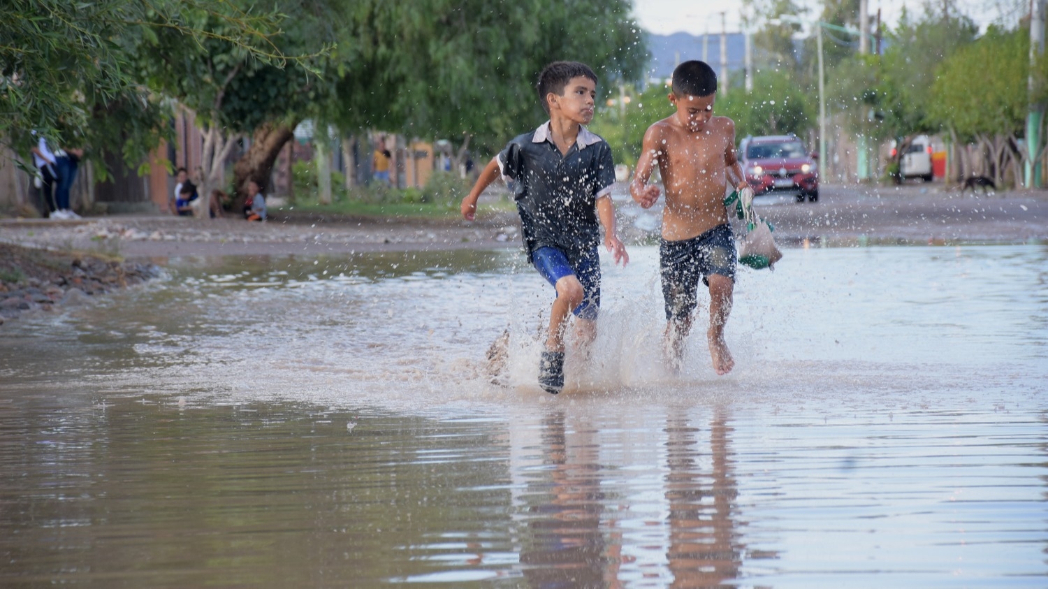 Tres departamentos de San Juan fueron los más afectados por la lluvia y el granizo