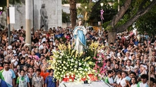 Inmaculada Concepción: una multitud participó en la tradicional procesión