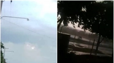 Valle Fértil: tras una tormenta, postes de luz cayeron y los habitantes de Usno se quedaron sin luz