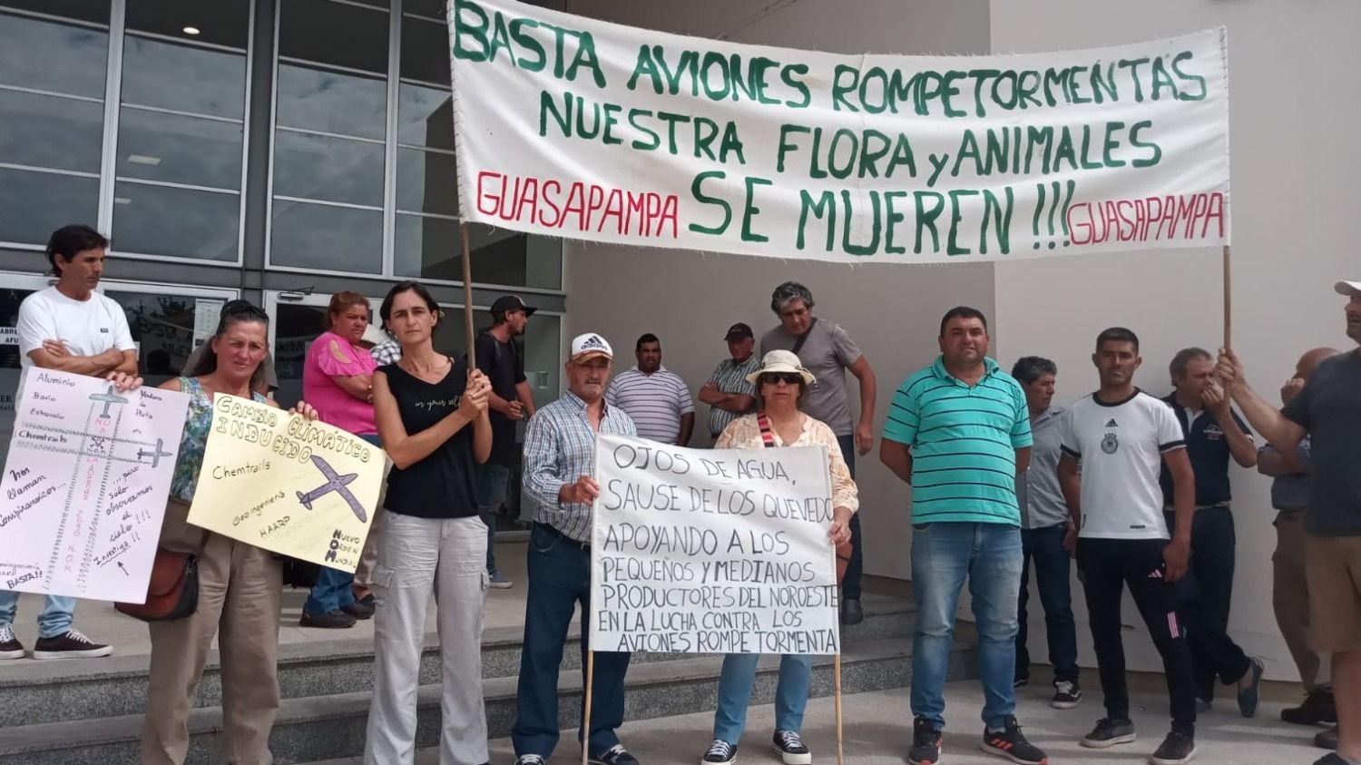 Como en San Juan, los ganaderos de Córdoba denuncian que se rompen las tormentas