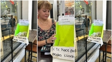 Un comercio de San Juan regala pan y tortitas para quien más lo necesite