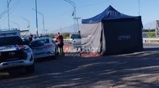 Accidente en Albardón: un ciclista murió tras ser embestido por un auto