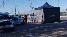Accidente en Albardón: un ciclista murió tras ser embestido por un auto
