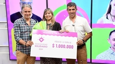 Maira Ochoa, de Hogares Beraca, la ganadora del Sanjuanino Solidario 2024