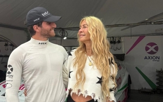 Cris Morena y el emotivo gesto con su nieto que corrió en el TC 2000