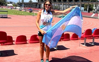 Sanjuaninos brillaron en el Sudamericano Máster de Atletismo en Chile