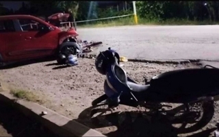 Un grave accidente dejó a tres hermanos heridos y su familia pide ayuda