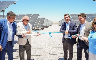 San Juan inauguró un nuevo Parque Fotovoltaico en la planta de Sarmiento