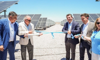 San Juan inauguró un nuevo Parque Fotovoltaico en la planta de Sarmiento