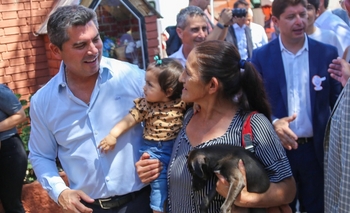 San Juan Cerca finalizó su recorrido en Santa Lucía y Orrego visitó el operativo